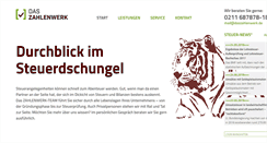 Desktop Screenshot of daszahlenwerk.de
